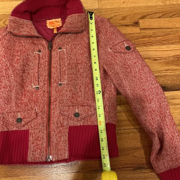 Vintage Twill 22 women’s lined jacket. Size Small. Red tweed. Y2K - Picture 5 of 7